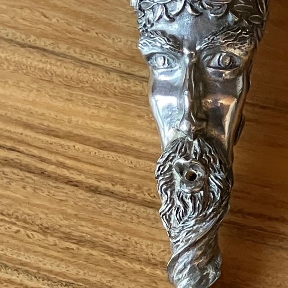 ROYAL SELANGOR pewter Bacchus wine funnel - Picture 3 of 10